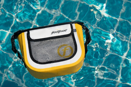กระเป๋าสะพายกันน้ำ FEELFREE JAZZ 23 สี WHITE / YELLOW_1